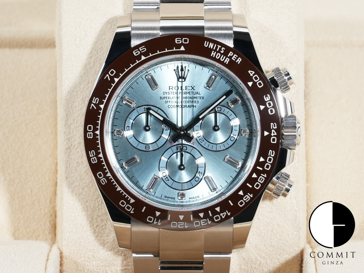 ロレックス デイトナ Ref.116506A プラチナ アイスブルー文字盤