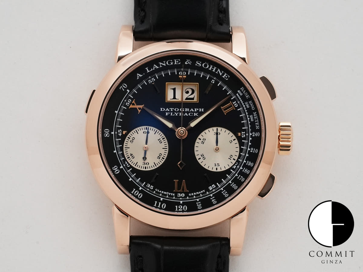 A.ランゲ&ゾーネ ダトグラフ Ref.403.031 18KPG ブラック文字盤 美品 5qdvi4f6