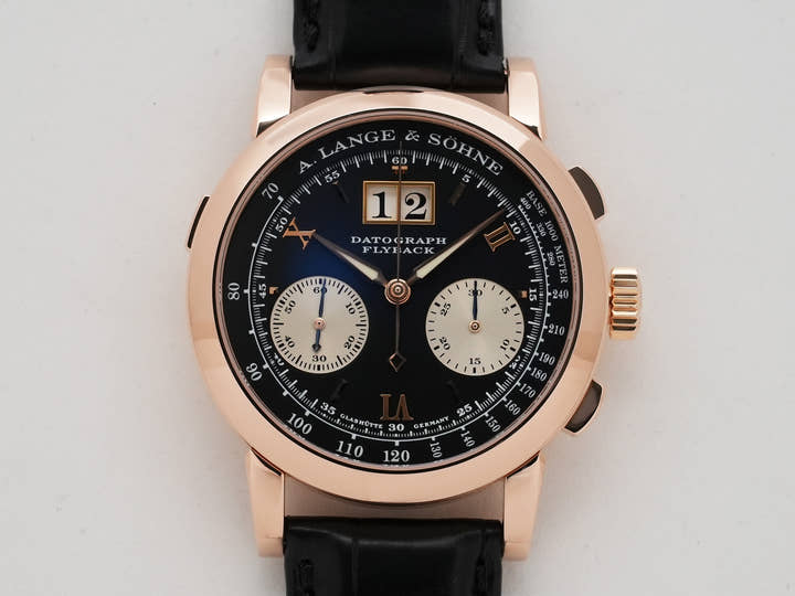 A.ランゲ&ゾーネ ダトグラフ Ref.403.031 18KPG ブラック文字盤 美品 5qdvi4f6