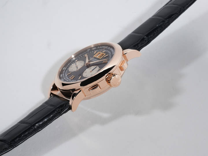 A.ランゲ&ゾーネ ダトグラフ Ref.403.031 18KPG ブラック文字盤 美品 5qdvi4f6