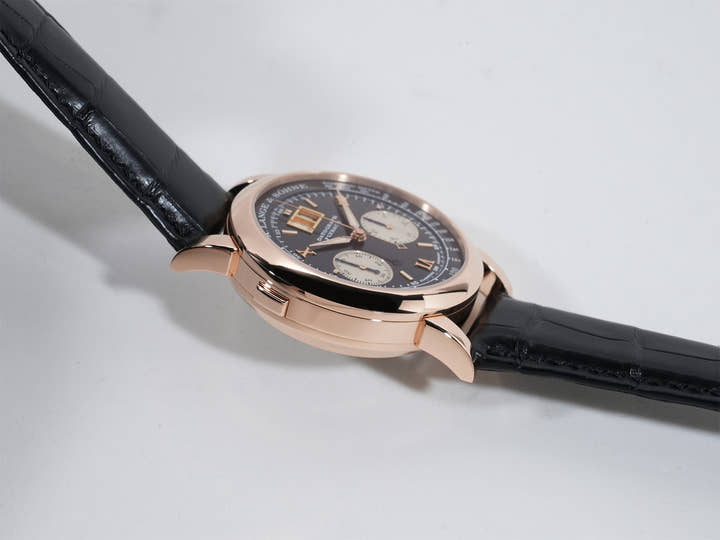 A.ランゲ&ゾーネ ダトグラフ Ref.403.031 18KPG ブラック文字盤 美品 5qdvi4f6