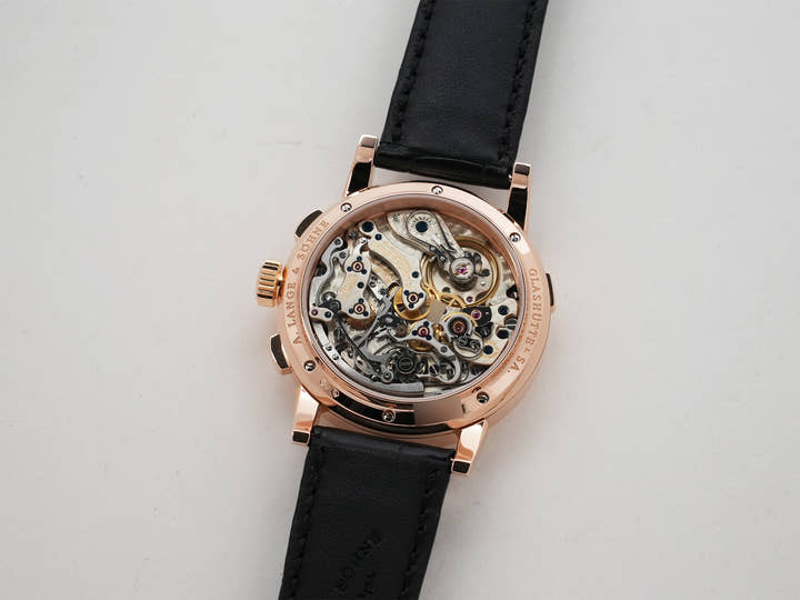 A.ランゲ&ゾーネ ダトグラフ Ref.403.031 18KPG ブラック文字盤 美品 5qdvi4f6