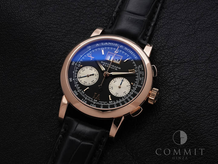 A.ランゲ&ゾーネ ダトグラフ Ref.403.031 18KPG ブラック文字盤 美品 5qdvi4f6