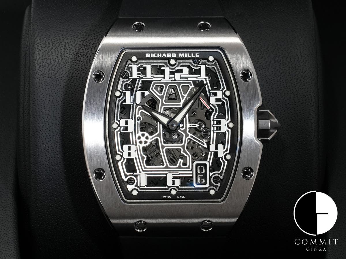 リシャールミル オートマティック Ref.RM67-01 TI スケルトン文字盤 未使用 5w3ubs47