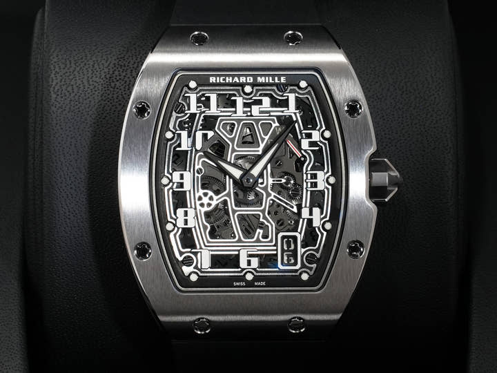 リシャールミル オートマティック Ref.RM67-01 TI スケルトン文字盤 未使用 5w3ubs47