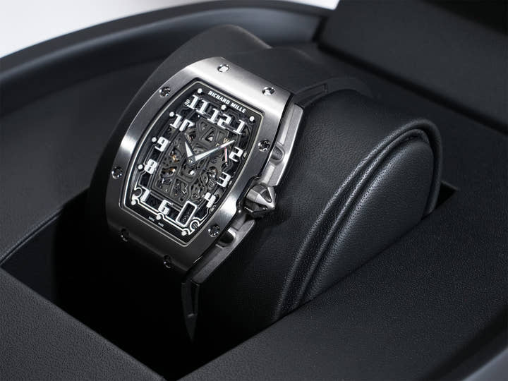 リシャールミル オートマティック Ref.RM67-01 TI スケルトン文字盤 未使用 5w3ubs47