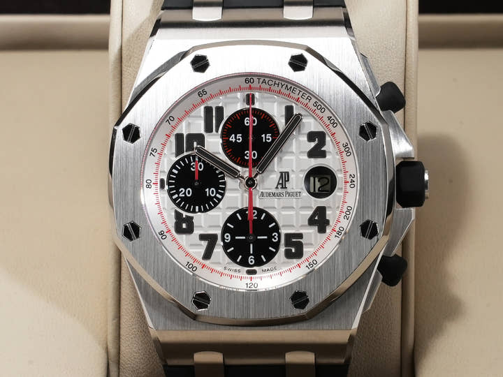 Audemars Piguet Royal Oak Offshore Chronograph Ref. 26170ST.OO.D101CR.02 Stainless Steel Silver x Black Dial