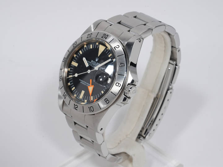 ロレックス エクスプローラーII Ref.1655 ステンレススチール ブラック文字盤