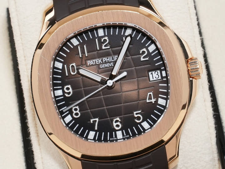 Patek Philippe Aquanaut Ref.5167R-001 18KRG Brown Dial Used oc7r7kpf