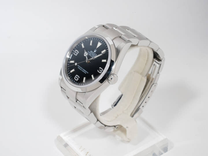 Rolex Explorer I Ref.114270 SS Black Dial Used 43ruejs5