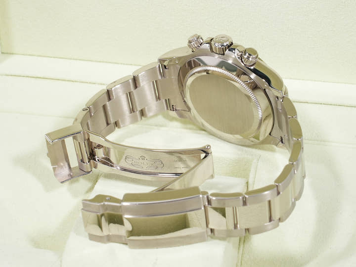 ロレックス デイトナ Ref.116509 ホワイトゴールド ホワイトアラビア文字盤 中古 576dmvsu