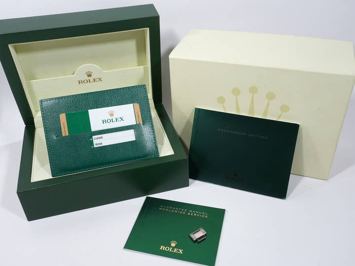 ロレックス デイトナ Ref.116509 ホワイトゴールド ホワイトアラビア文字盤 中古 576dmvsu