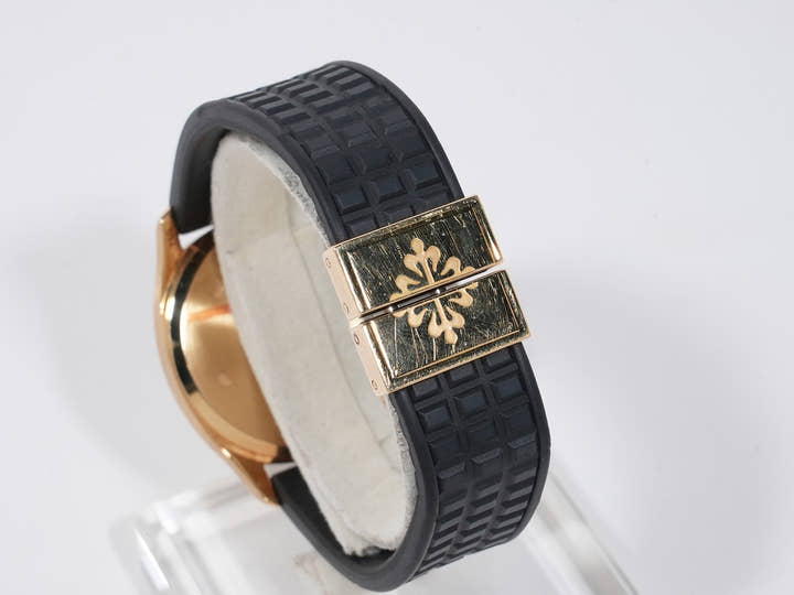 パテックフィリップ アクアノート Ref.4960J イエローゴールド ブラック文字盤