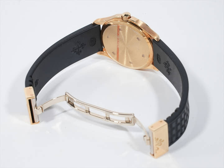 パテックフィリップ アクアノート Ref.4960J イエローゴールド ブラック文字盤