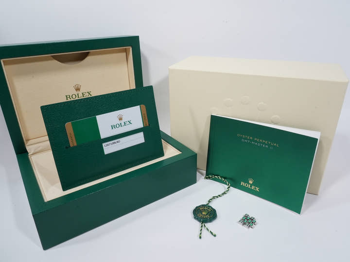 ロレックス GMTマスターII Ref.126710BLRO ステンレススチール ブラック文字盤 ジュビリーブレスレット