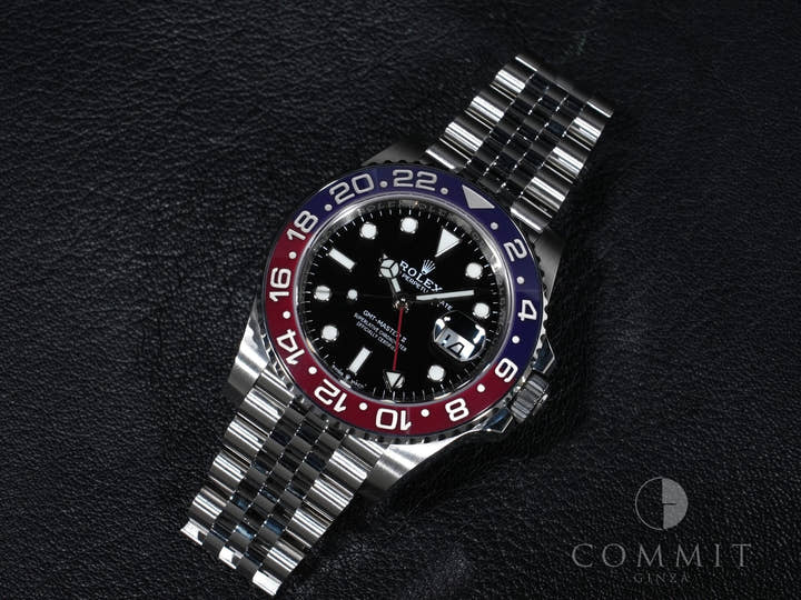 ロレックス GMTマスターII Ref.126710BLRO ステンレススチール ブラック文字盤 ジュビリーブレスレット