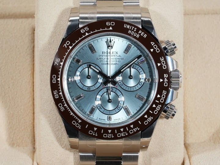 ロレックス デイトナ Ref.116506A プラチナ アイスブルー文字盤