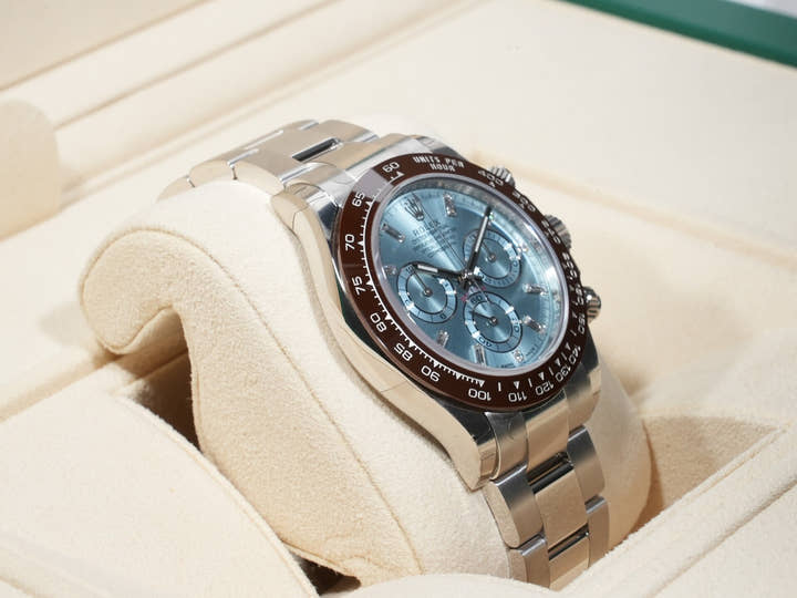 ロレックス デイトナ Ref.116506A プラチナ アイスブルー文字盤