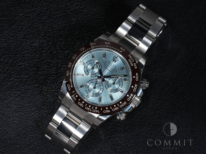ロレックス デイトナ Ref.116506A プラチナ アイスブルー文字盤