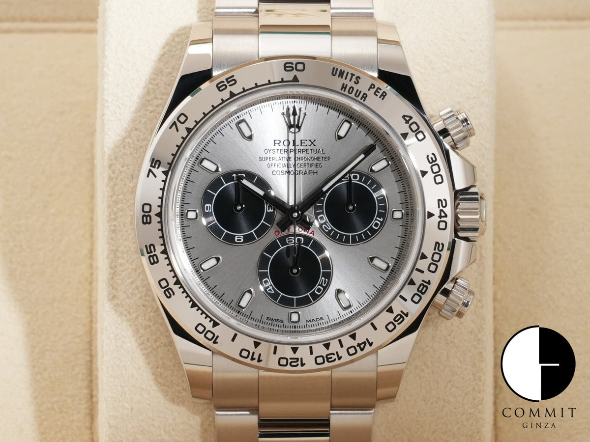 ロレックス デイトナ Ref.116509 ホワイトゴールド スチールxブラック文字盤