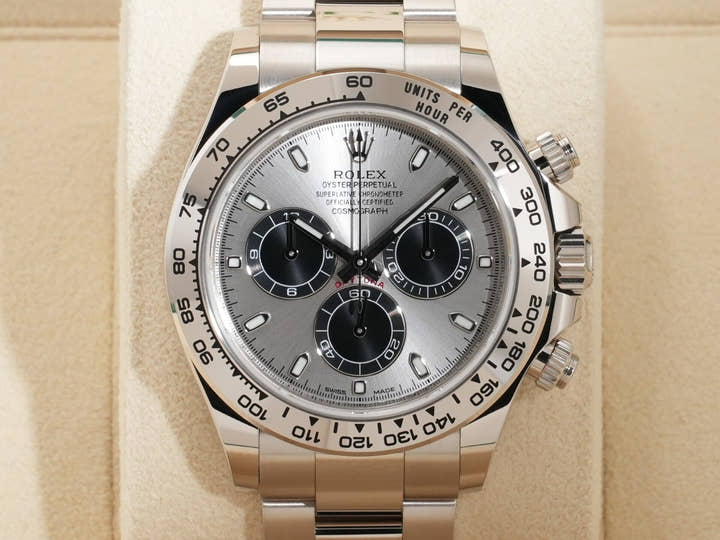 ロレックス デイトナ Ref.116509 ホワイトゴールド スチールxブラック文字盤