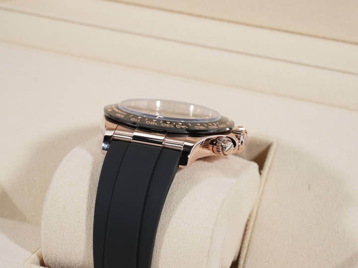 ロレックス デイトナ Ref.116515LN エバーローズゴールド ブラックxピンク文字盤