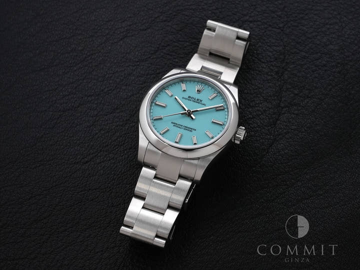 Rolex Oyster Perpetual 31 Ref. 277200 Stainless Steel Turquoise Dial