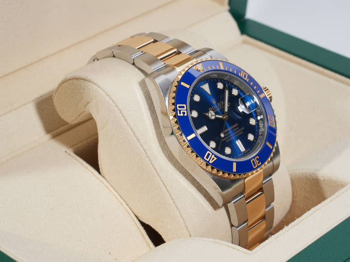 ロレックス サブマリーナー デイト Ref.116613LB ステンレススチール/イエローゴールド ブルー文字盤