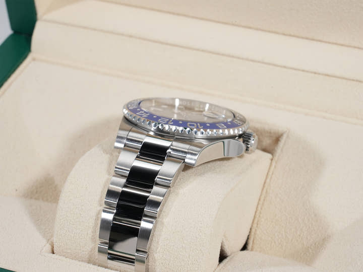 Rolex GMT-Master II Ref. 126710BLNR Stainless Steel Black Dial Oyster Bracelet