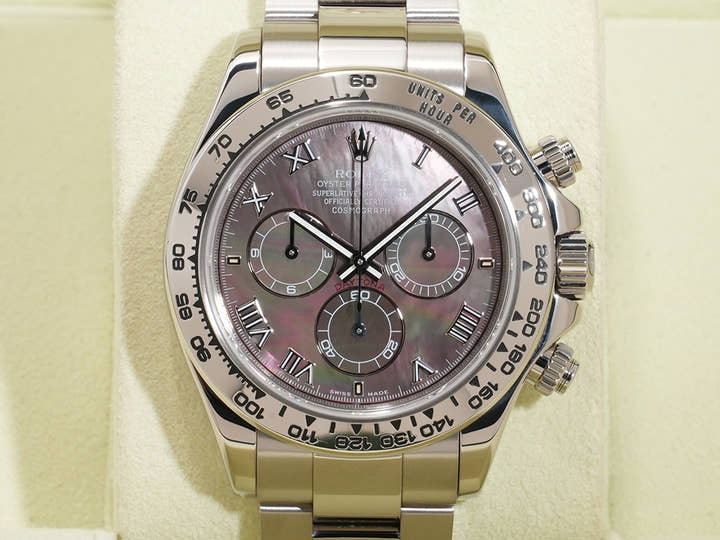 ロレックス デイトナ Ref.116509NR ホワイトゴールド ブラックシェル文字盤 美品 258frfif