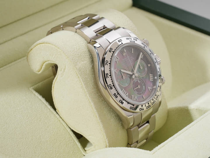 ロレックス デイトナ Ref.116509NR ホワイトゴールド ブラックシェル文字盤 美品 258frfif