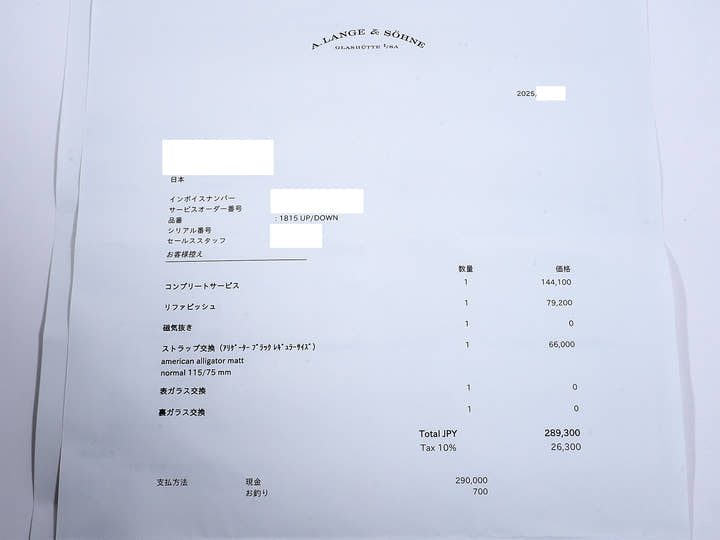 A. Lange & Söhne 1815 Up/Down Ref.234.026 18KWG Silver Dial Good Condition sfp6vqzp