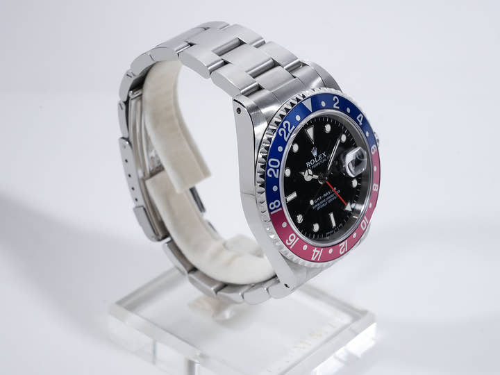 ロレックス GMTマスター Ref.16700 ステンレススチール ブラック文字盤 オイスターブレスレット