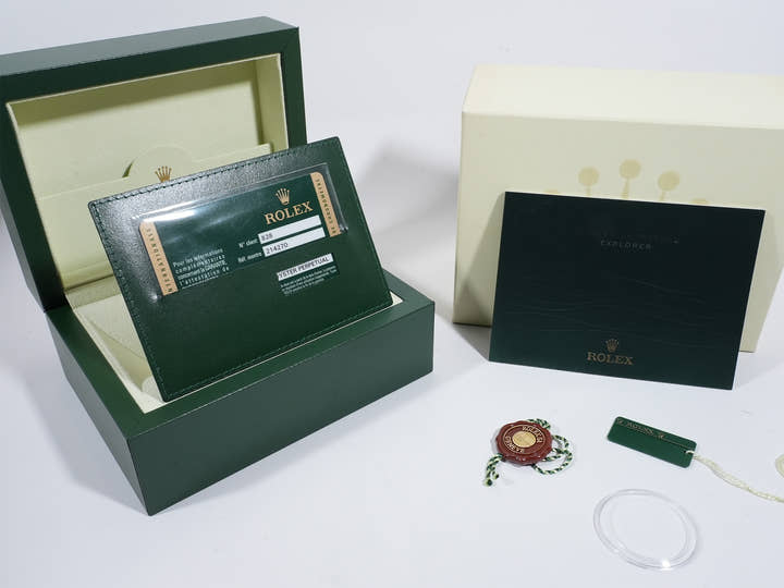 Rolex Explorer I Ref. 214270 Stainless Steel Black Dial