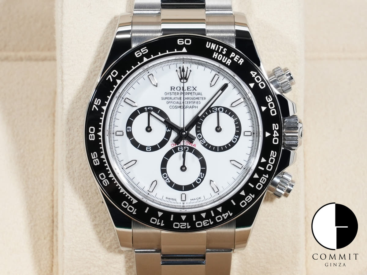 Rolex Daytona Ref. 126500LN Stainless Steel White Dial