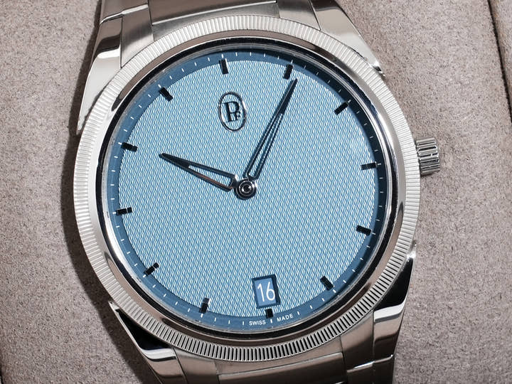 Parmigiani Fleurier Tonda PF Micro Rotor Ref.PFS914-1020003-100182 SS Light Blue Dial Good Condition Pre-Owned qkjv37g4