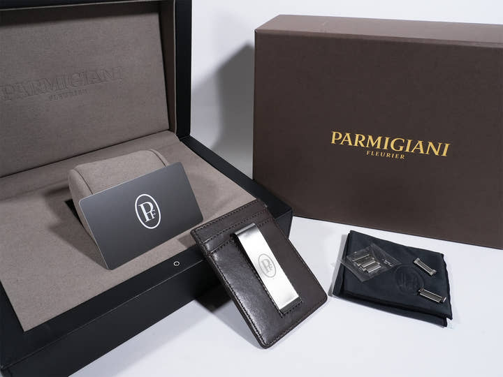 Parmigiani Fleurier Tonda PF Micro Rotor Ref.PFS914-1020003-100182 SS Light Blue Dial Good Condition Pre-Owned qkjv37g4