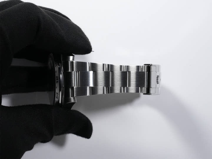 ロレックス エクスプローラーII Ref.216570 ステンレススチール ブラック文字盤 オイスターブレスレット 中古 rehpq9n3