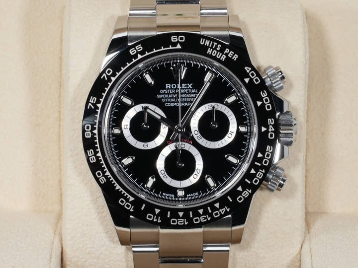 ロレックス デイトナ Ref.116500LN ステンレススチール ブラック文字盤