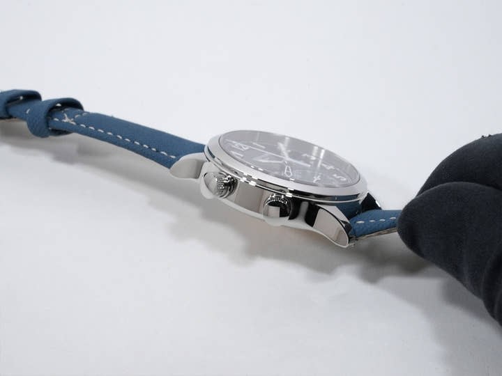 パテックフィリップ カラトラバ パイロット トラベルタイム Ref.7234A-001 ステンレススチール ブルー文字盤