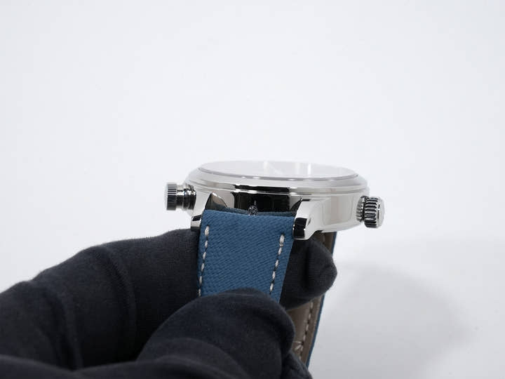 パテックフィリップ カラトラバ パイロット トラベルタイム Ref.7234A-001 ステンレススチール ブルー文字盤