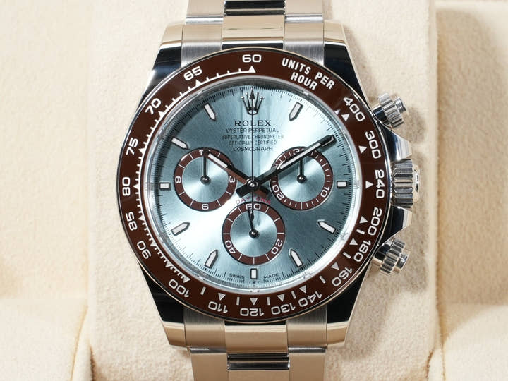 ロレックス デイトナ Ref.126506 プラチナ アイスブルー文字盤