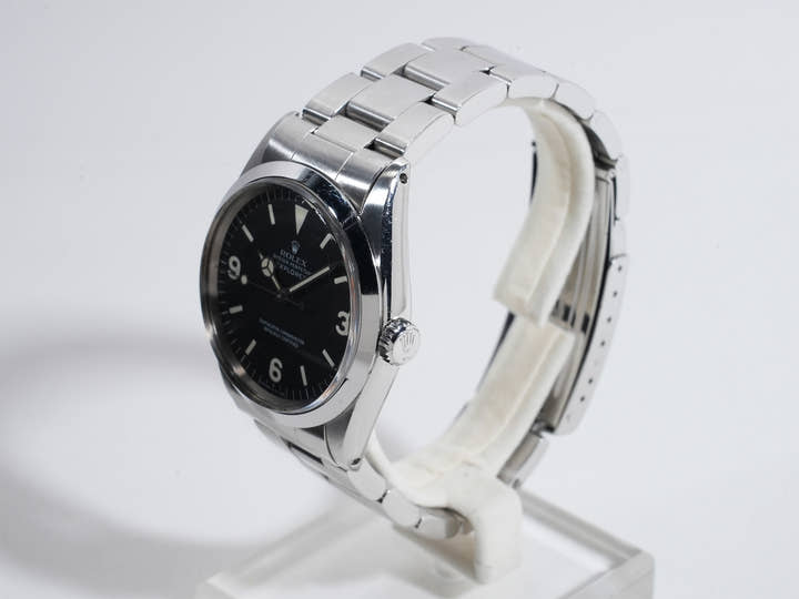 ロレックス エクスプローラーI Ref.1016 ステンレススチール ブラック文字盤 中古 xuhcf7x8
