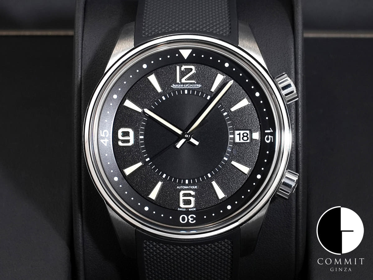 Jaeger-LeCoultre Polaris Automatic Ref.Q9068670 SS Black Dial Used etc7jpyt