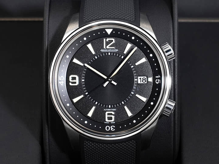 Jaeger-LeCoultre Polaris Automatic Ref.Q9068670 SS Black Dial Used etc7jpyt