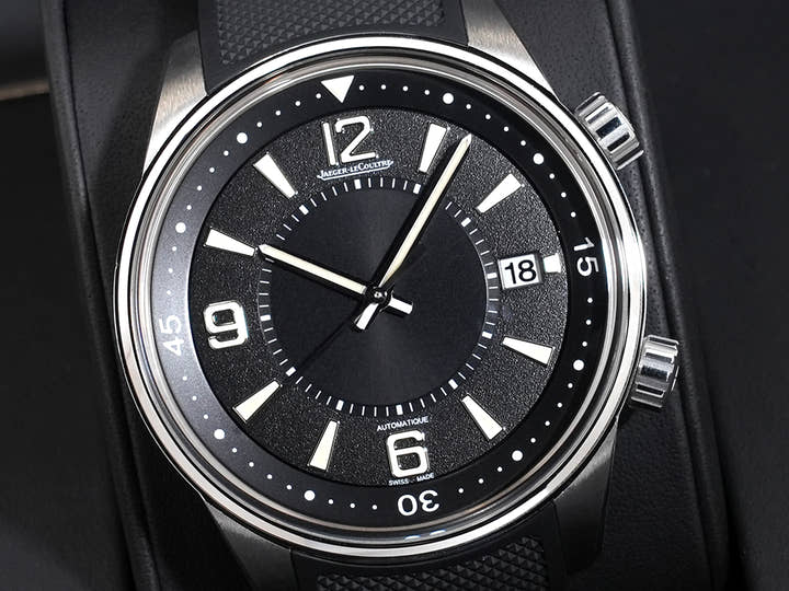 Jaeger-LeCoultre Polaris Automatic Ref.Q9068670 SS Black Dial Used etc7jpyt