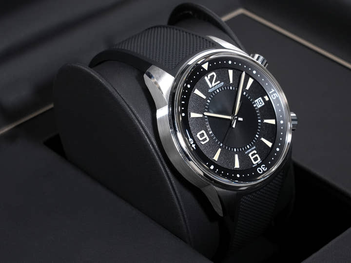 Jaeger-LeCoultre Polaris Automatic Ref.Q9068670 SS Black Dial Used etc7jpyt