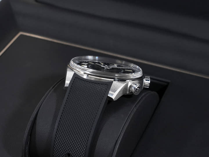 Jaeger-LeCoultre Polaris Automatic Ref.Q9068670 SS Black Dial Used etc7jpyt