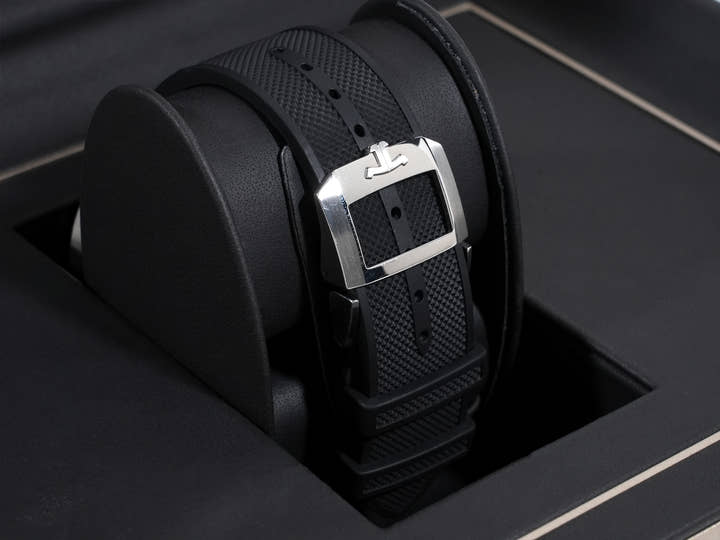 Jaeger-LeCoultre Polaris Automatic Ref.Q9068670 SS Black Dial Used etc7jpyt