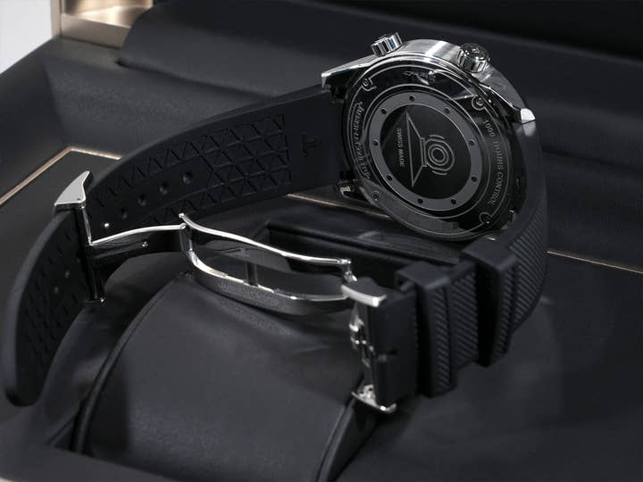 Jaeger-LeCoultre Polaris Automatic Ref.Q9068670 SS Black Dial Used etc7jpyt